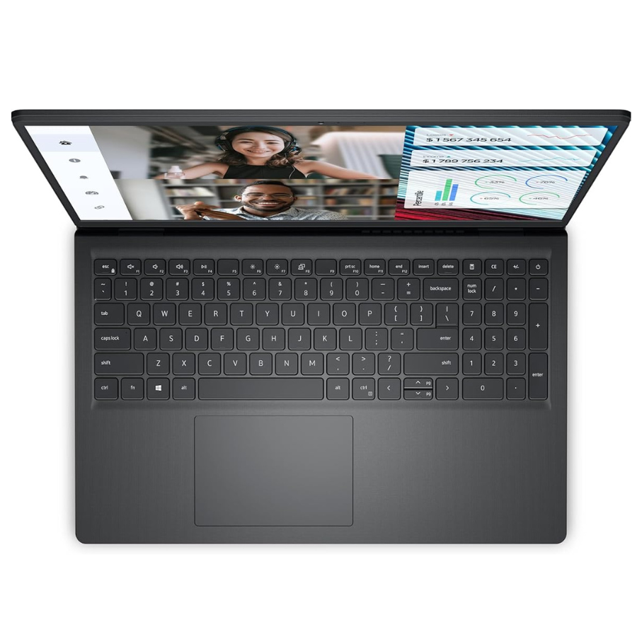 Dell Vostro 3520 Series 15.6" FHD Business Laptop Computer, 12th Gen Intel 10-Core i7 CPU, 16GB DDR4 RAM, 512GB PCIe SSD, Backlite Keyboard, FP Reader, 802.11ac WiFi, Bluetooth, Carbon Black, Windows 11 Pro