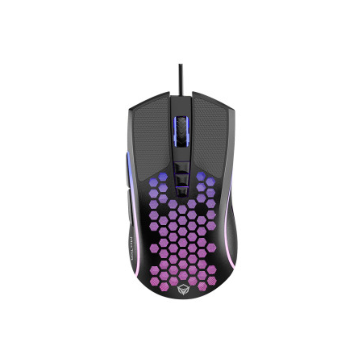  Meetion Rainbow RBG Backlit Wired Mouse | 1.5 m cable and 5 million Key Life