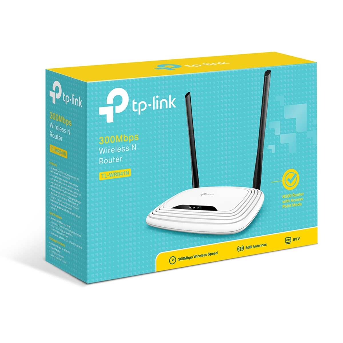 TP-LINK TL-WR841N Wireless Router | 300Mbps |